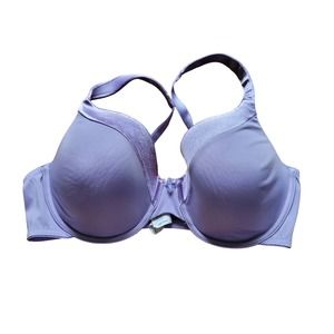 Sweet Nothings by Lilyette Purple Full Coverage Underwire Bra Size 38D